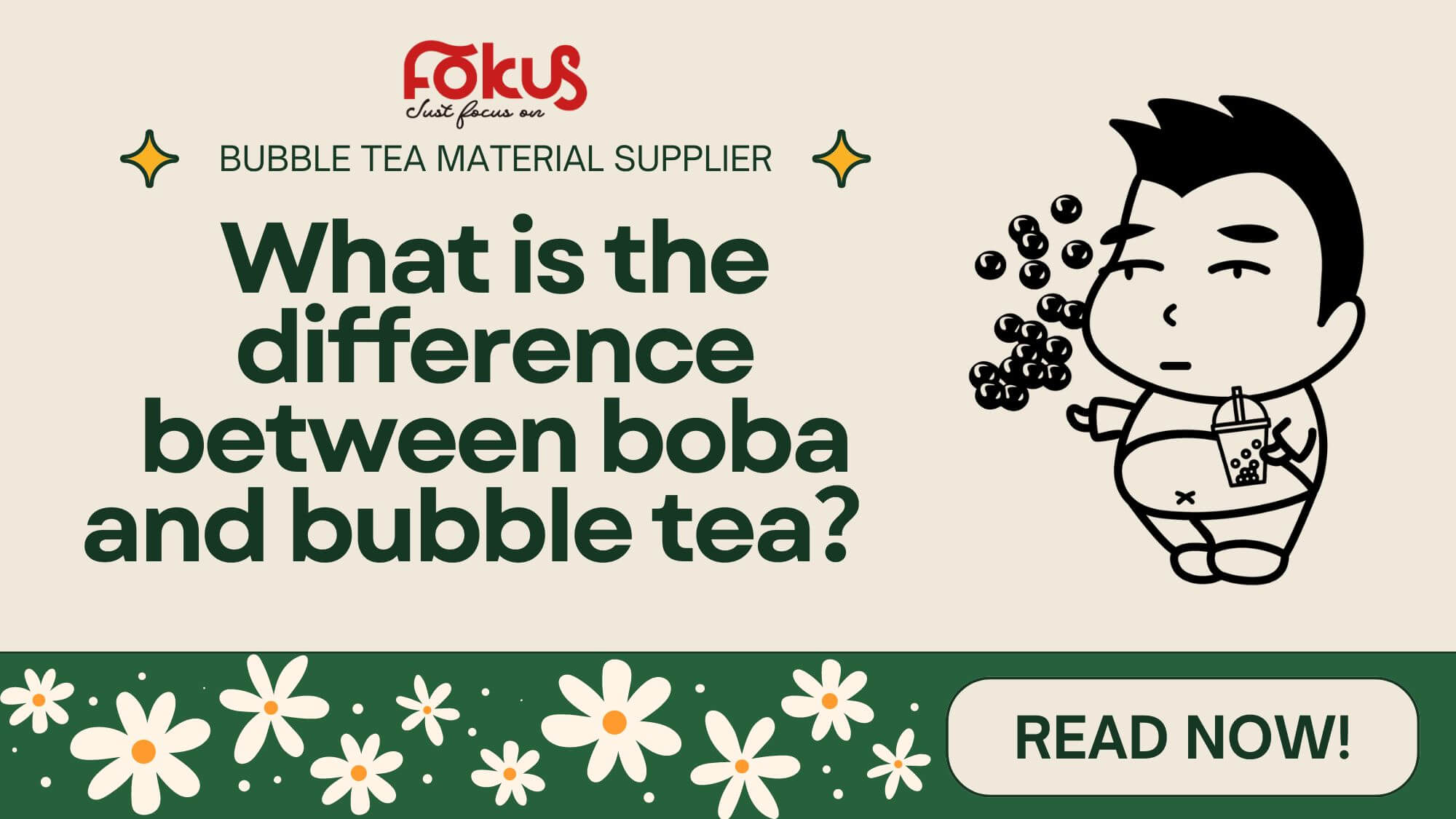 Boba tea vs bubble tea