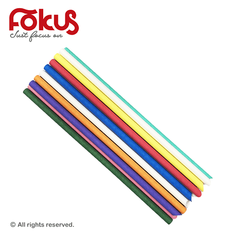 Disposable Color  Paper Straws ( Thin )